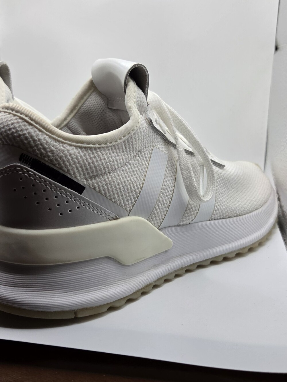 Womens Adidas White Running Sneakers - Picture 5 of 6